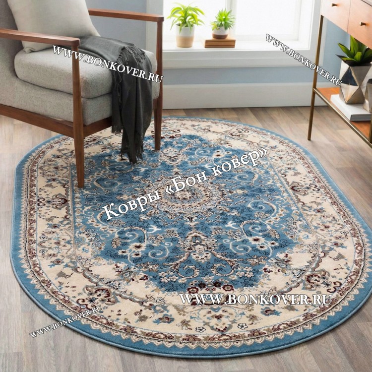 Турецкий Ковер Для гостиной дизайн 77 Овал