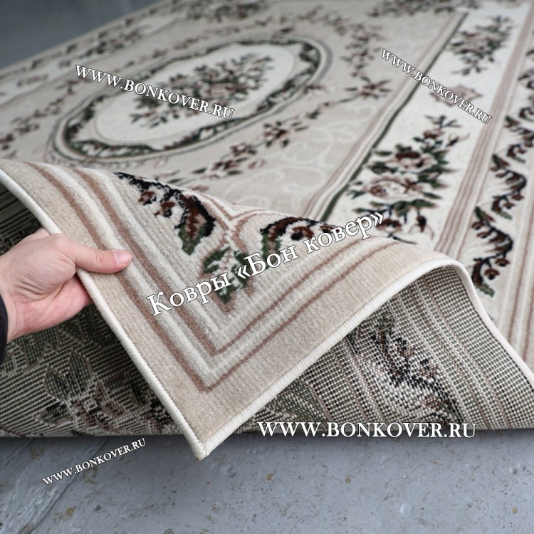 Ковер Лайт Карпет Дизайн 23887 Беж Прямоугольный