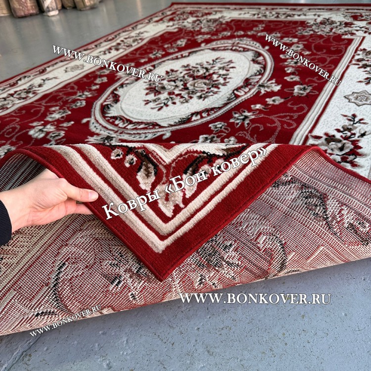 Ковер Лайт Карпет New 4 Дизайн 18 Красный