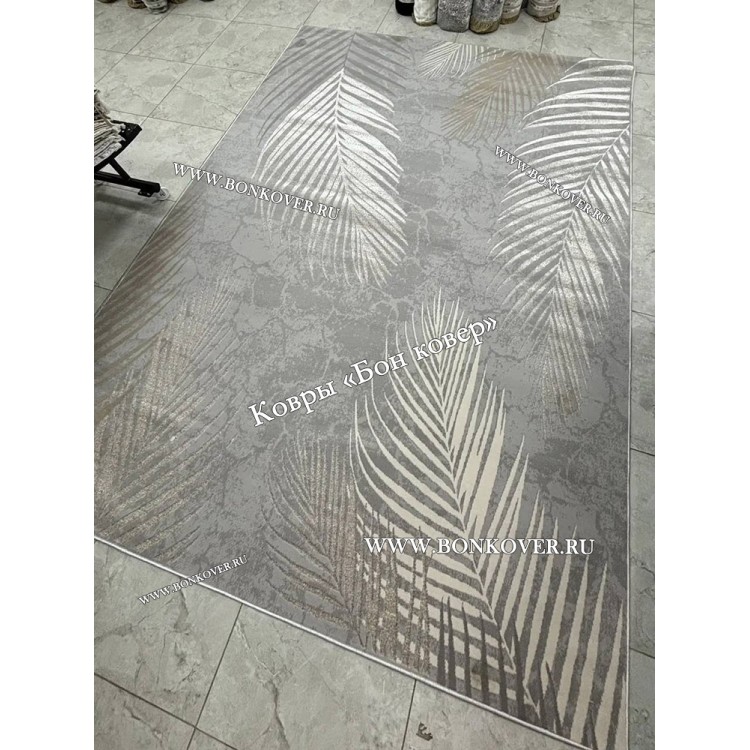 Современный Ковер Дизайн 028 Серый